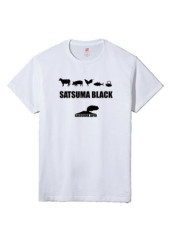 SATSUMA BLACK Tシャツ（白）