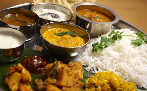南インド料理といえばミールス