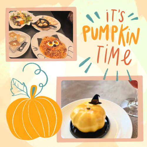 秋の訪れと共にハロウィン気分満喫🎃