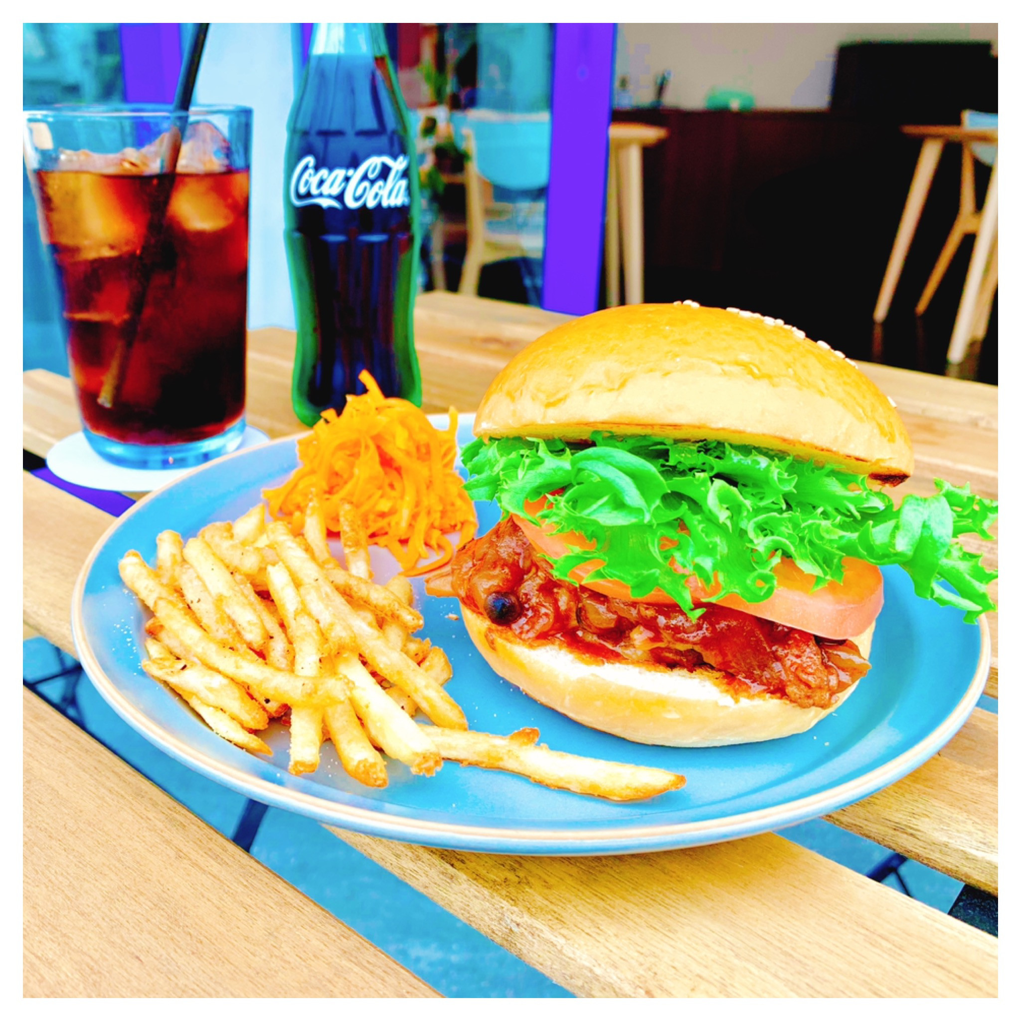 フレッシュトマトのチーズバーガー