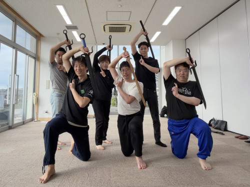 剣術を学んできました。びっくr