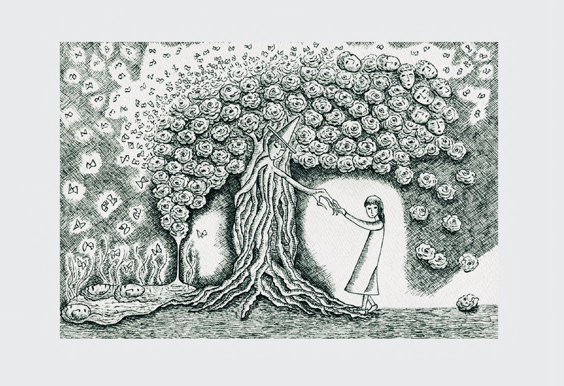 【展覧会】12/25（木）-1.12（月）　「人さらい SIEPPAUS」出版記念　太田二郎 原画作品展