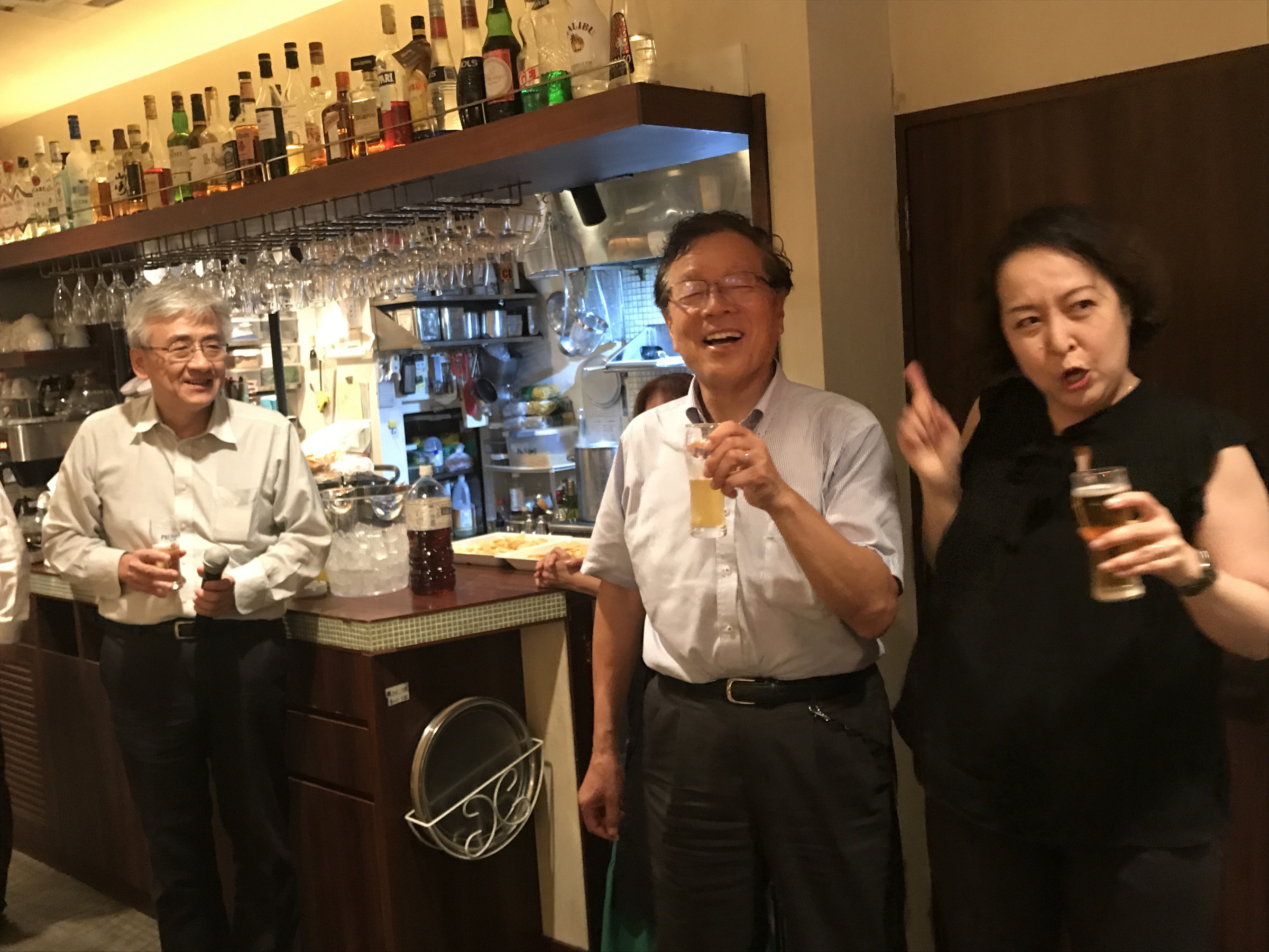 日本を代表するオペラ歌手の池田香織さんをお招きしての楽しい懇親会
