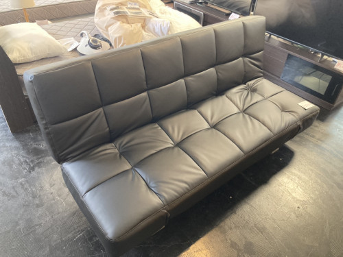 再入荷のお知らせ:ソファーベッド(BK)
