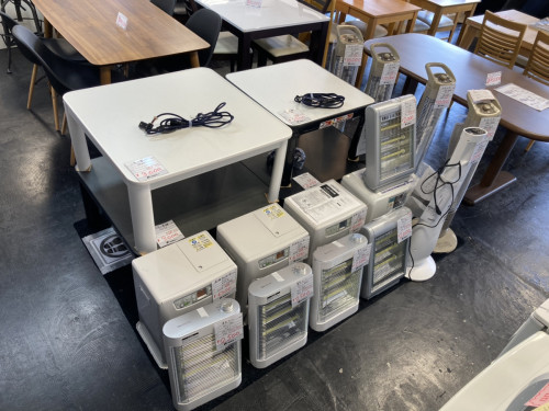冬物家電取り扱い開始しました!