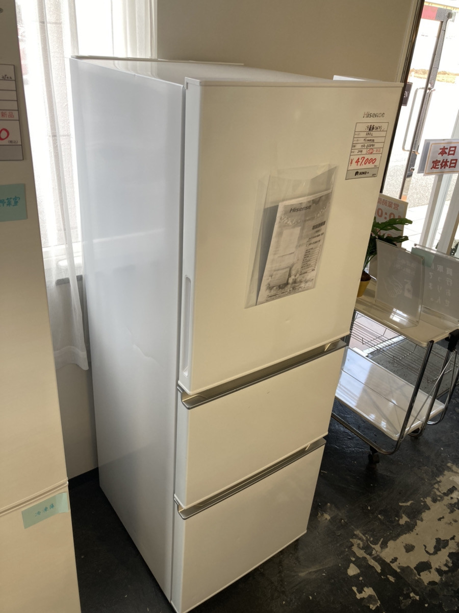 商品のご案内：冷蔵庫(282L)3ドア　2019年式