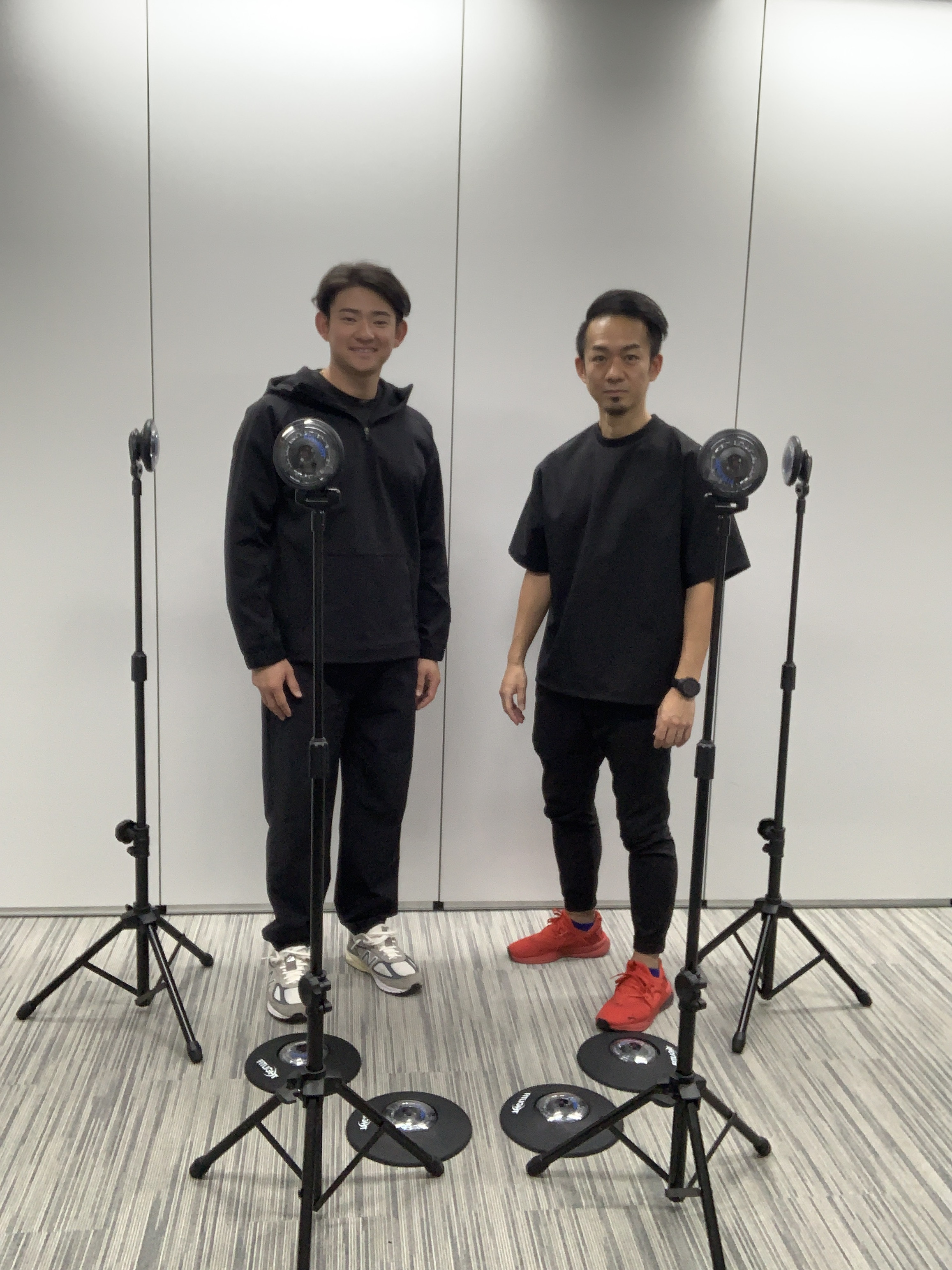 萩尾匡也選手ビジョントレーニングスタート
