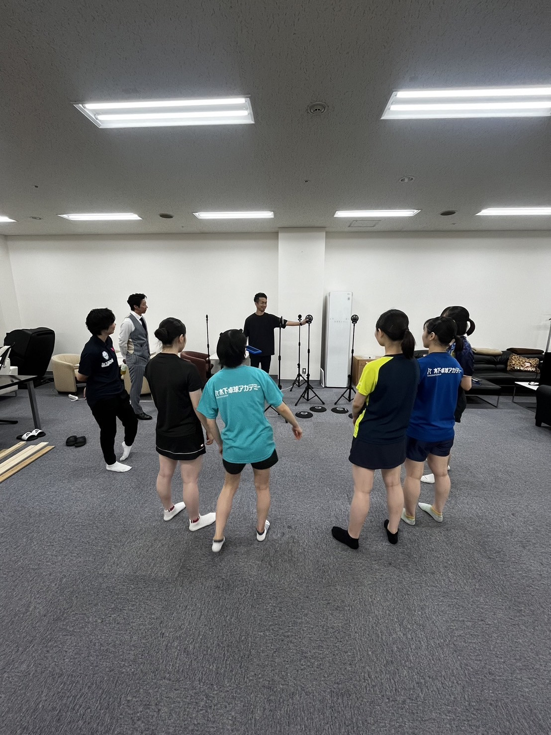 木下グループ卓球ビジョントレーニング