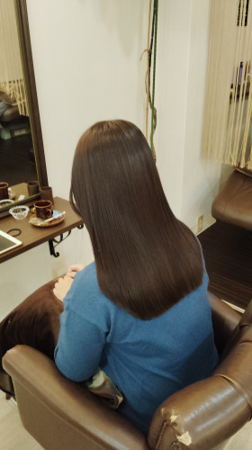 M3Dトリートメントカラーで柔らかく