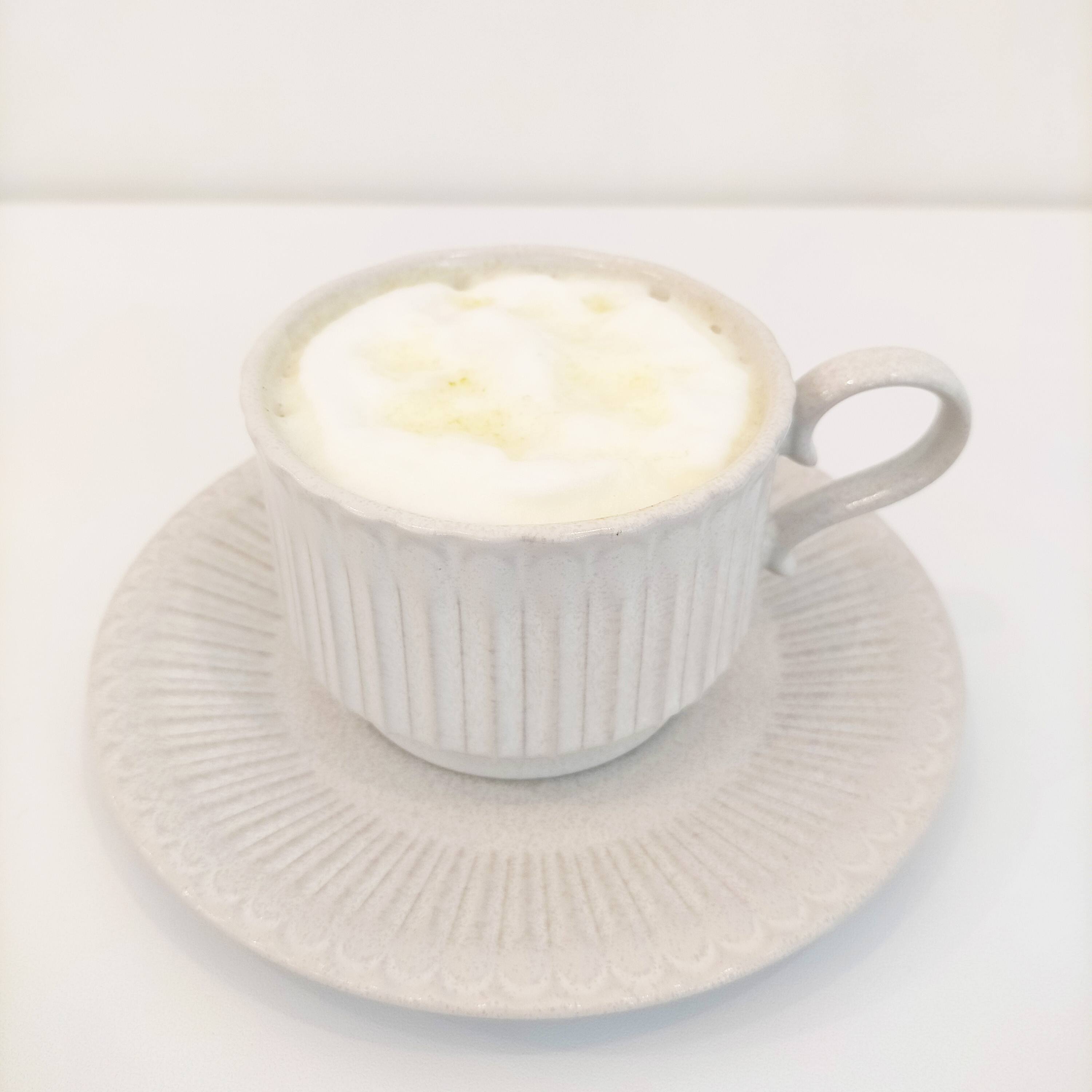 ふわふわ抹茶ラテ(ホット)