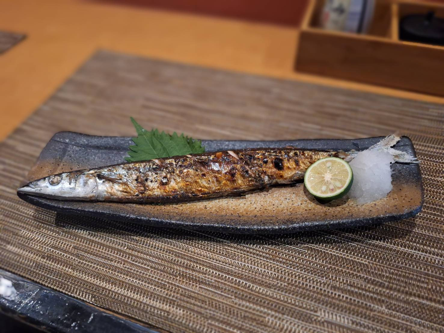 秋刀魚の炭火焼き☆彡