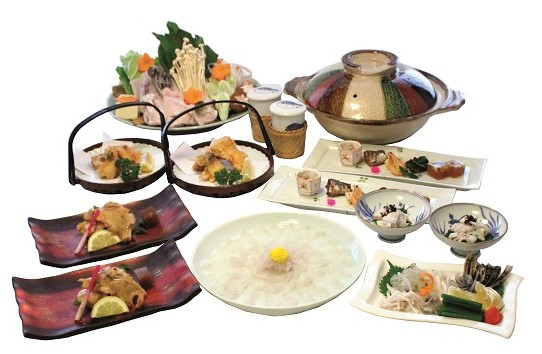 ふぐ会席 10月中旬~3月中旬