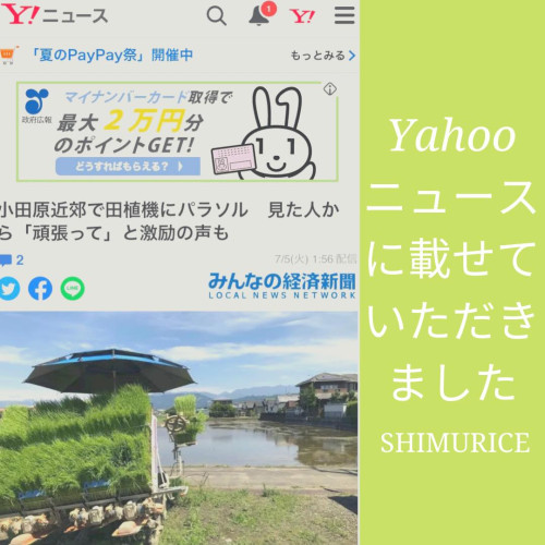 Yahooニュースに載せていただきました