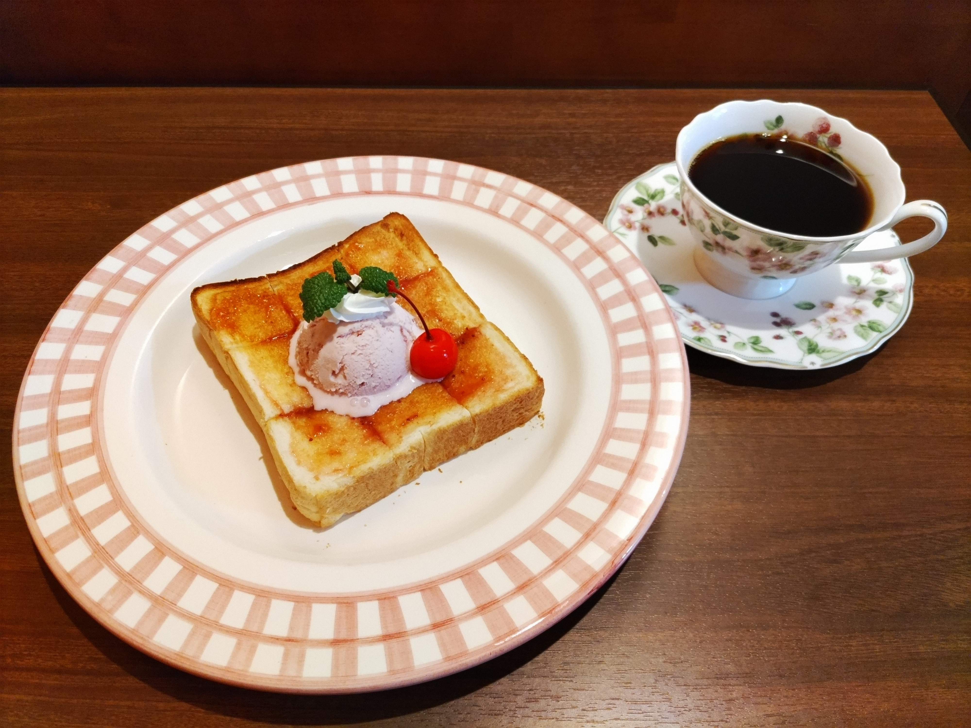 オレンジトーストセット