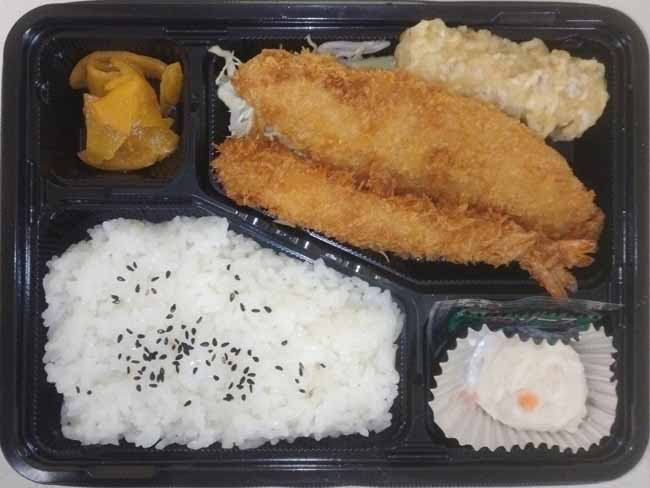 シロエビ弁当