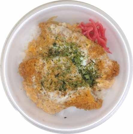 白身フライ丼