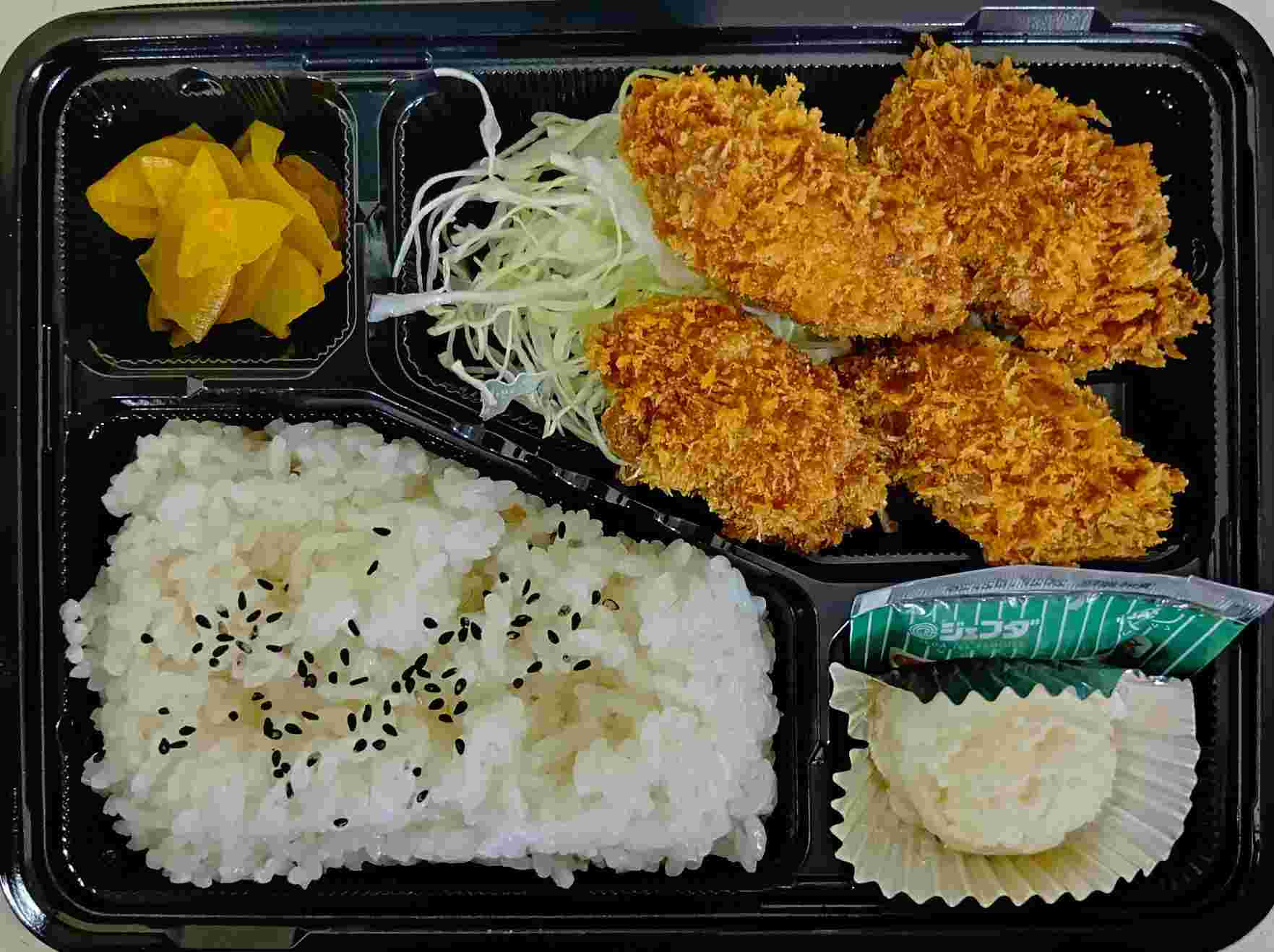 カキフライ弁当