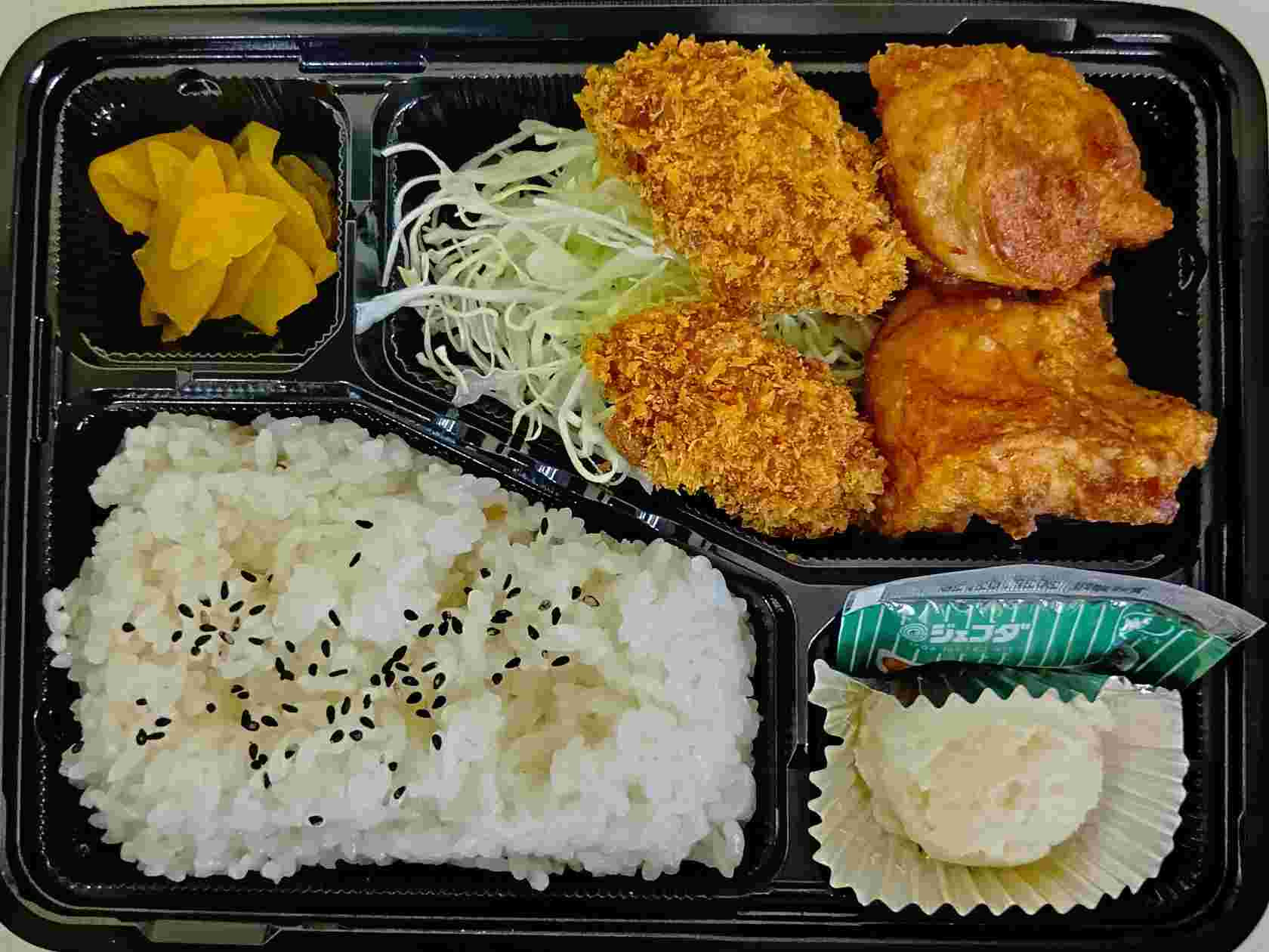 カキから弁当