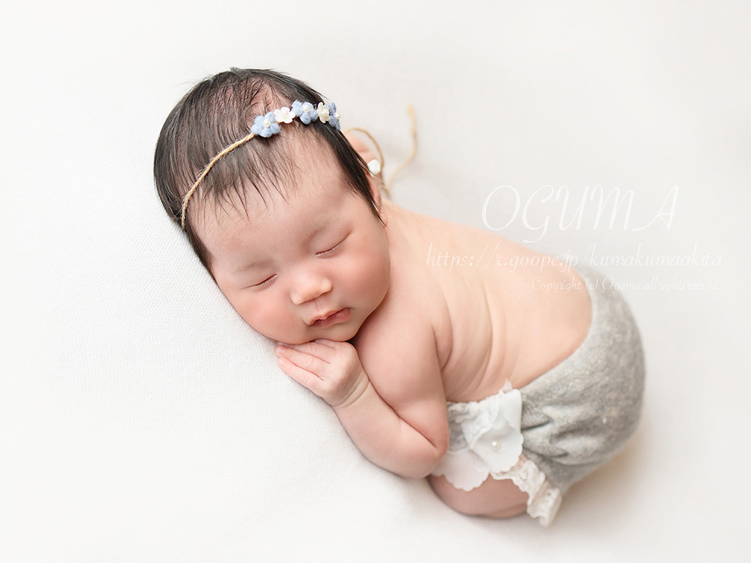 生後28日ちゃん 出張ニューボーンフォト