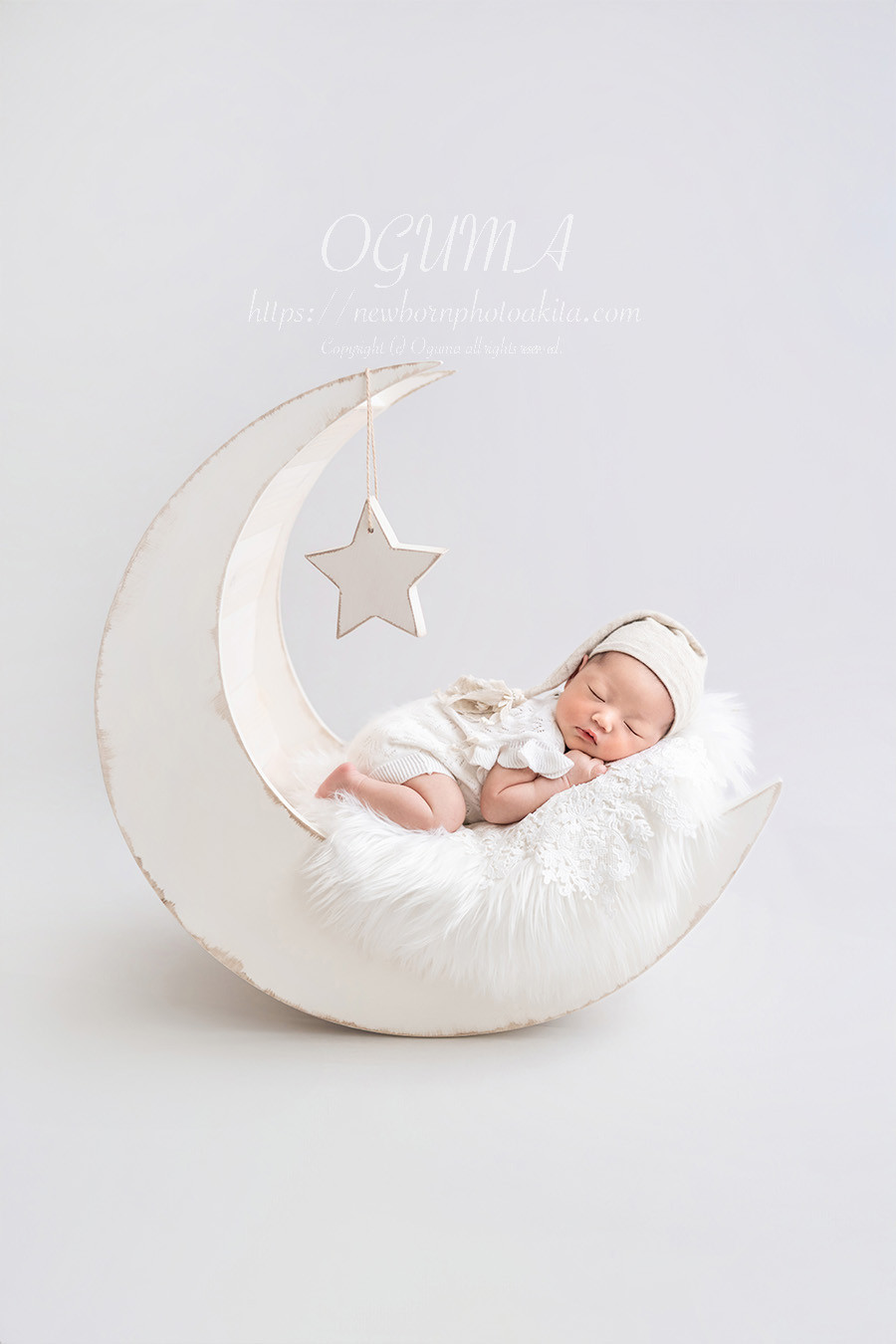 生後18日ちゃんスタジオニューボーンフォト