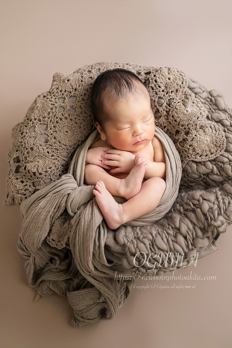 生後7日君 出張ニューボーンフォト