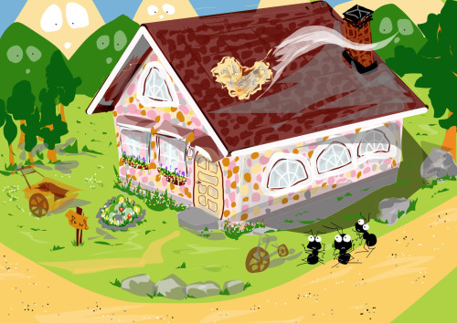 絵本ノ村 魔法の地図とこどもたちの冒険 魔法の地図