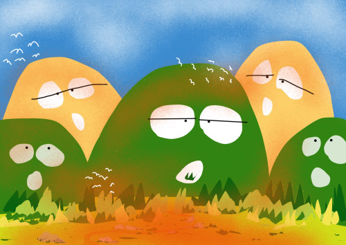 魔法の地図と子供たち 西の山おはよう.jpeg