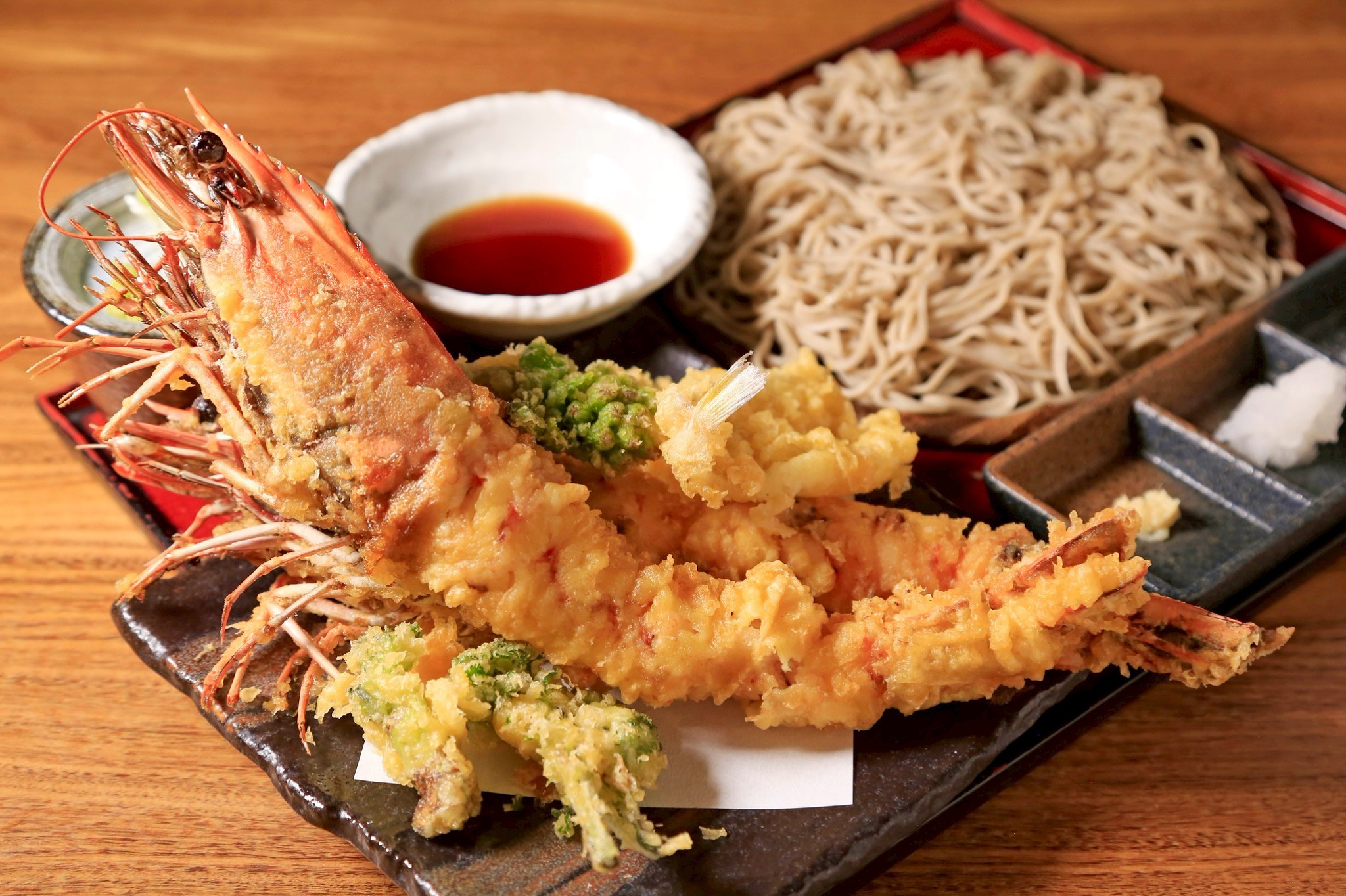 特上天せいろ（海老天40cm）
