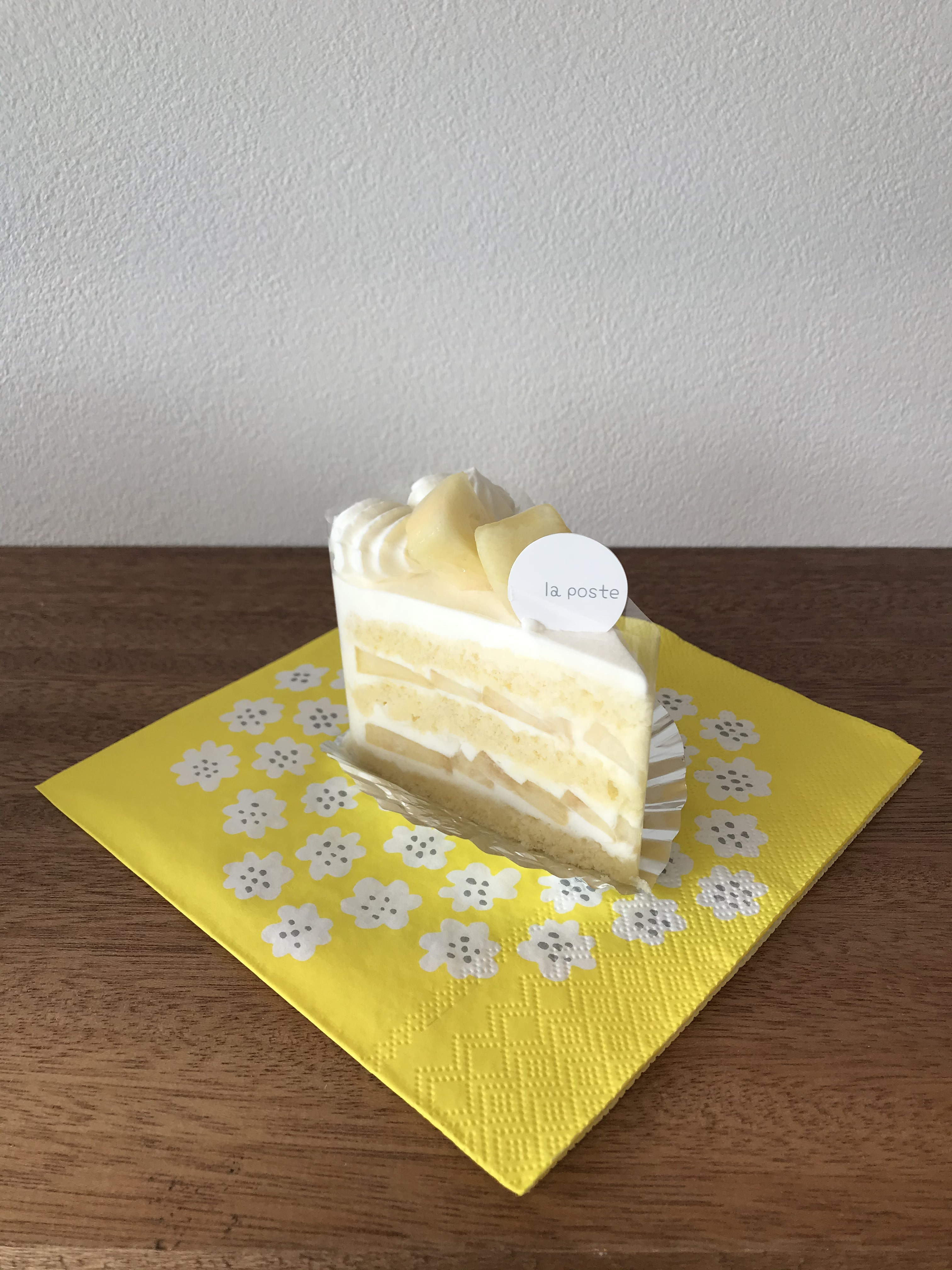 季節のショートケーキ桃