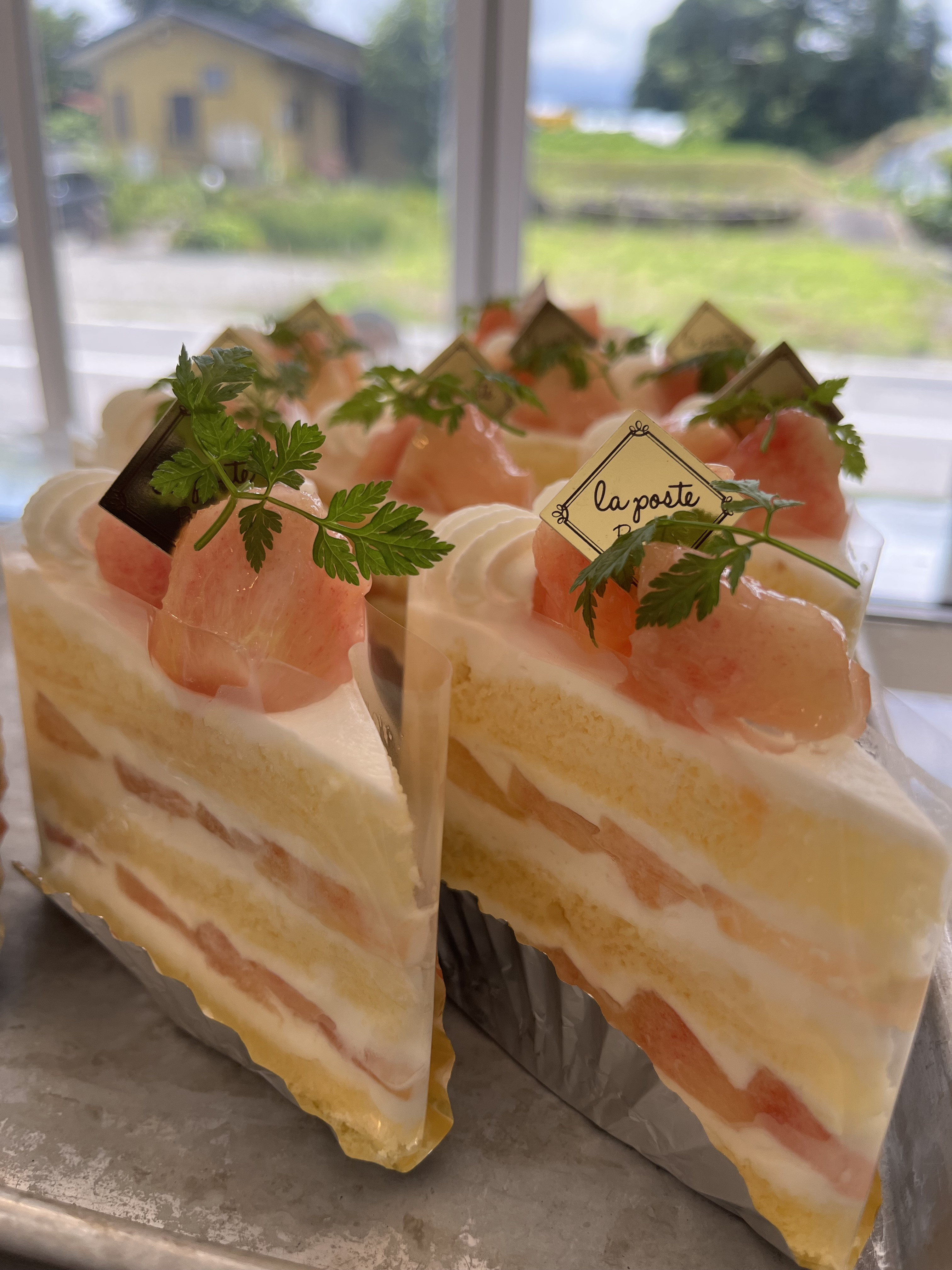 季節のショートケーキ もも
