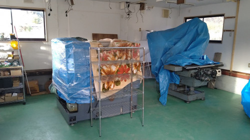 根白石工場の進み具合