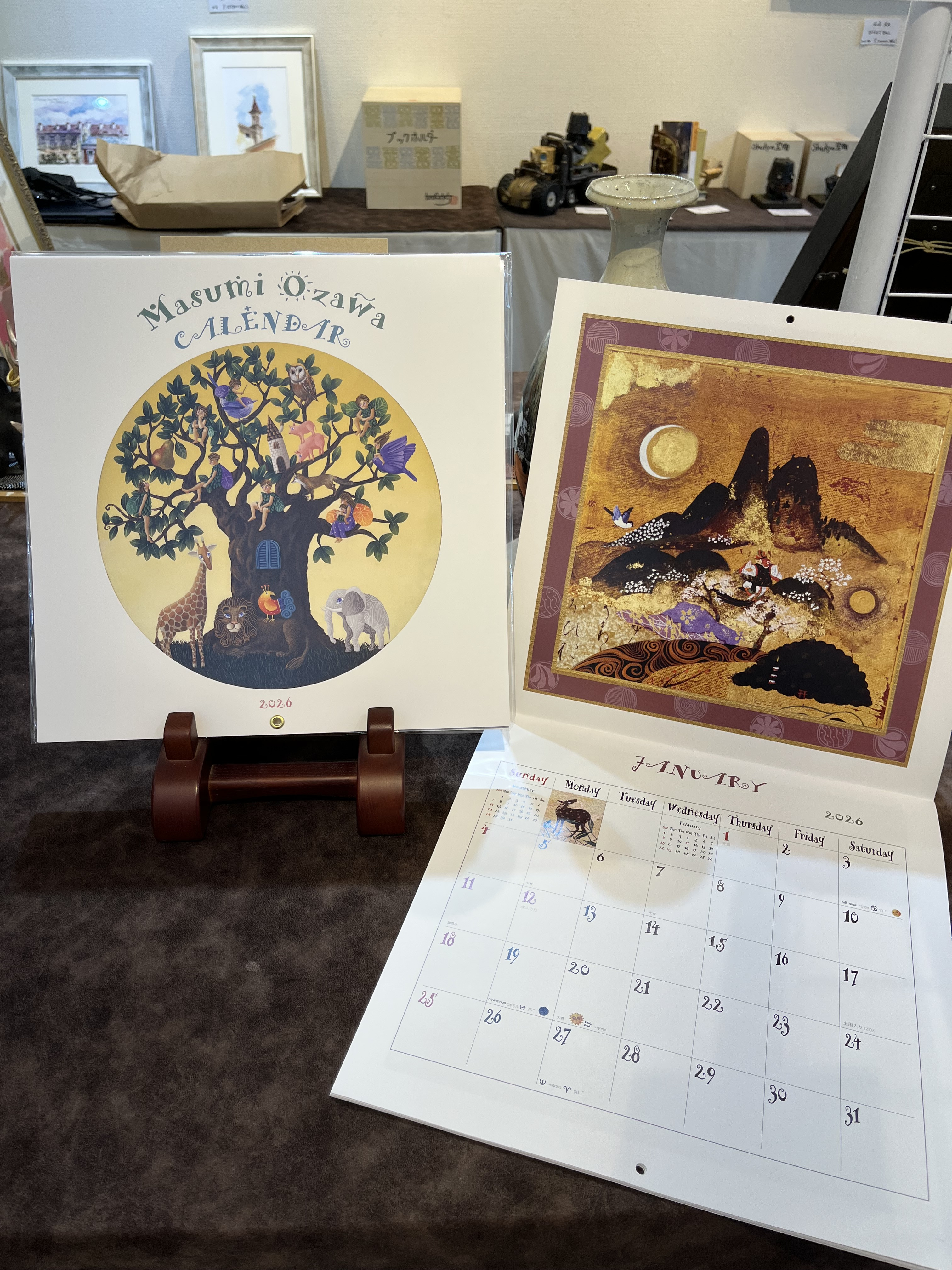 2026小澤摩純オリジナルカレンダー