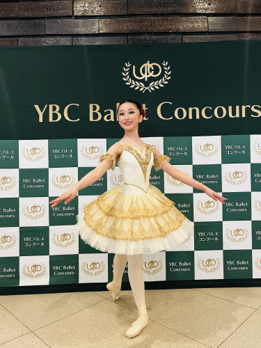 YBCバレエコンクール中学1年生部門 第1位