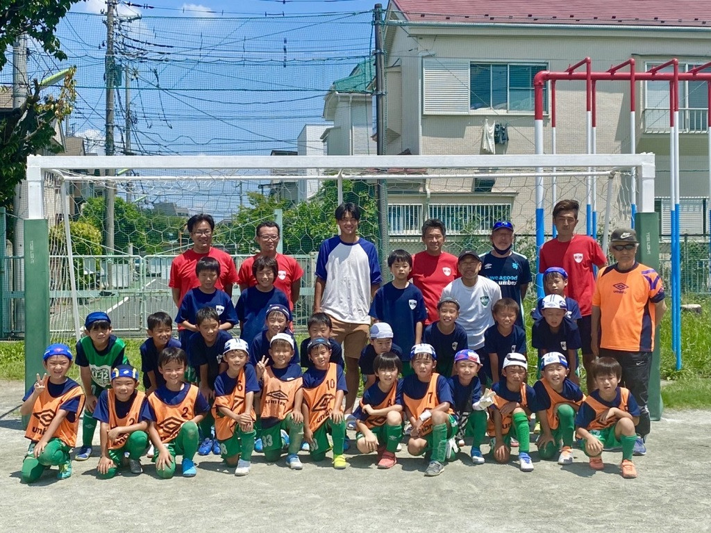 帝京高校の大田選手が来てくれました