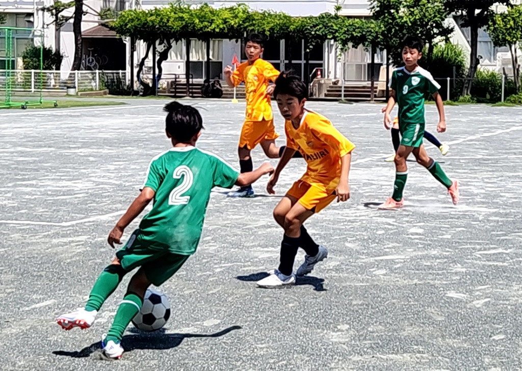 ６年生　練習試合の結果