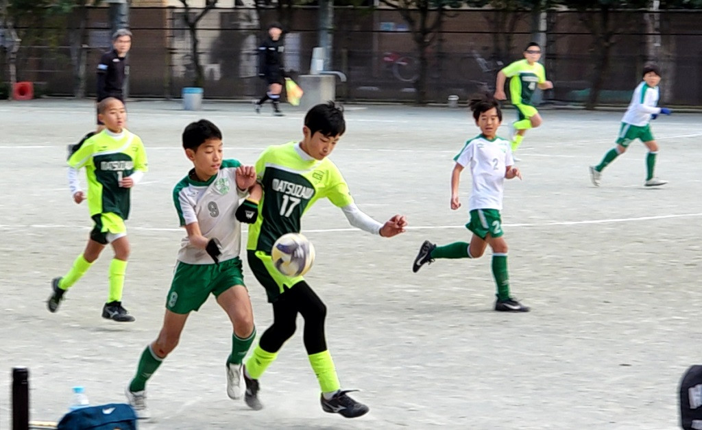 6年生　U12の結果