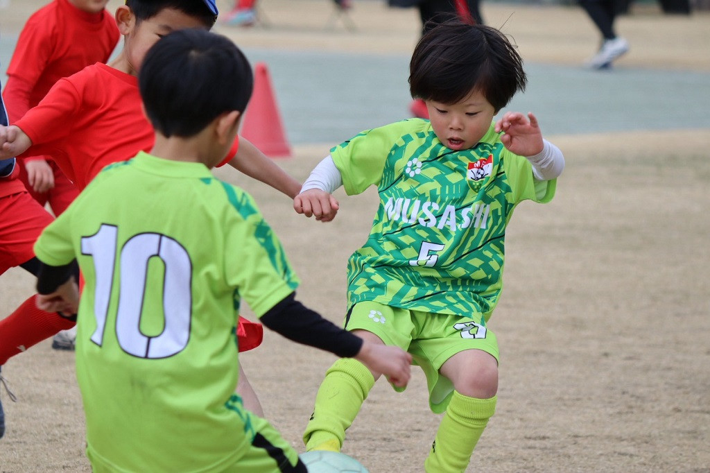 キッズ　練習試合の結果