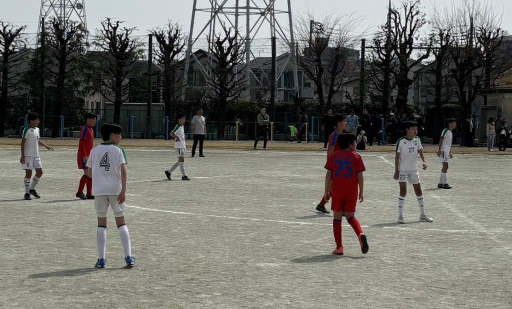 ６年生　最後の試合　調布イーグルス戦