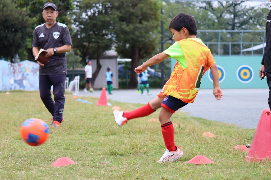 キッズ　練習試合の結果
