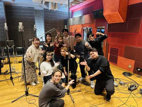 林ゆうき さんとレコーディングでした!!