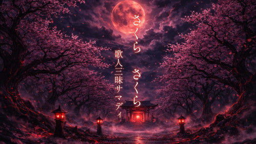 サマディ新作音源公開、「さくらさくら」ダークコーラス&尺八