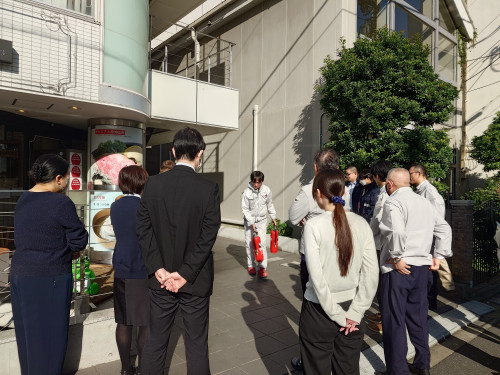 本社消防訓練を実施しました
