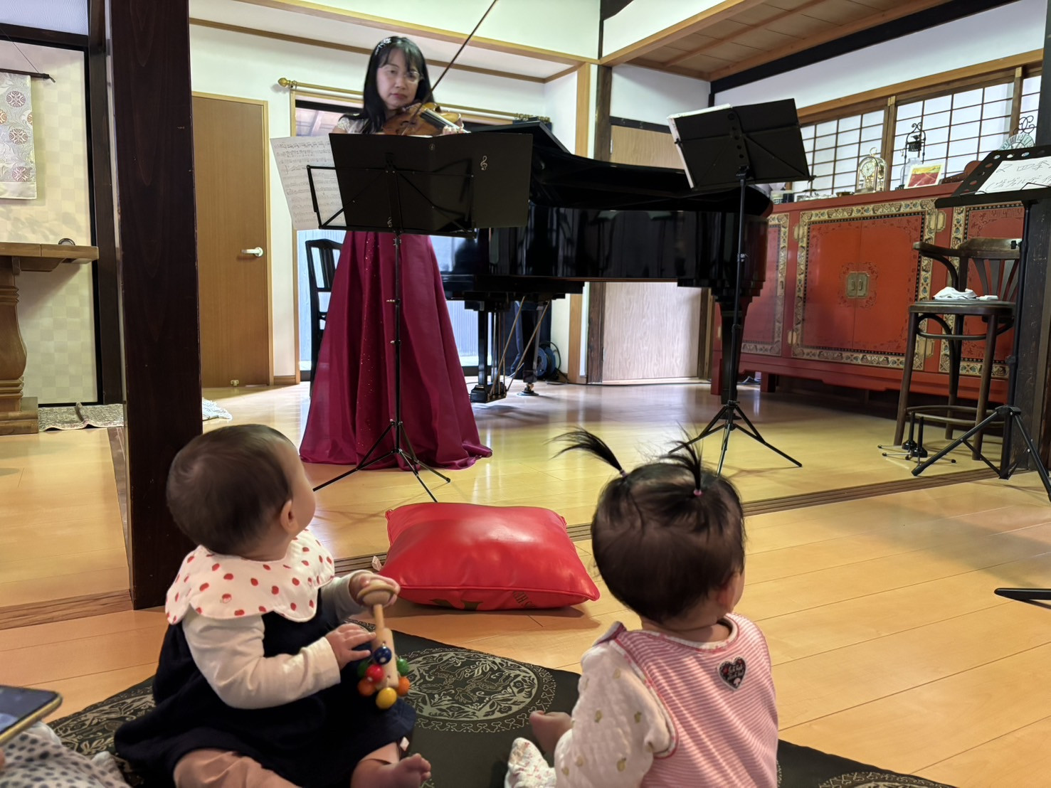 2025年11月14日 0歳児から聴かせたいコンサート 由良古民家ヴァリアント