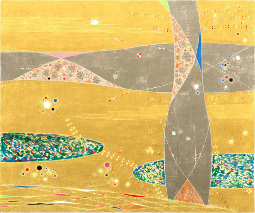 【5/3(火)〜8(日)】西井 英男 『 黄金背景テンペラ・クレパス画展 』 〈山総アートギャラリー〉