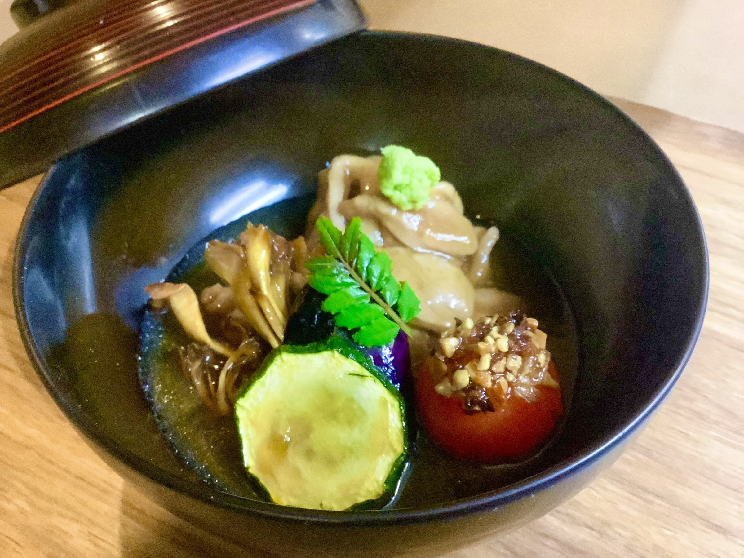 京鴨の治部煮椀