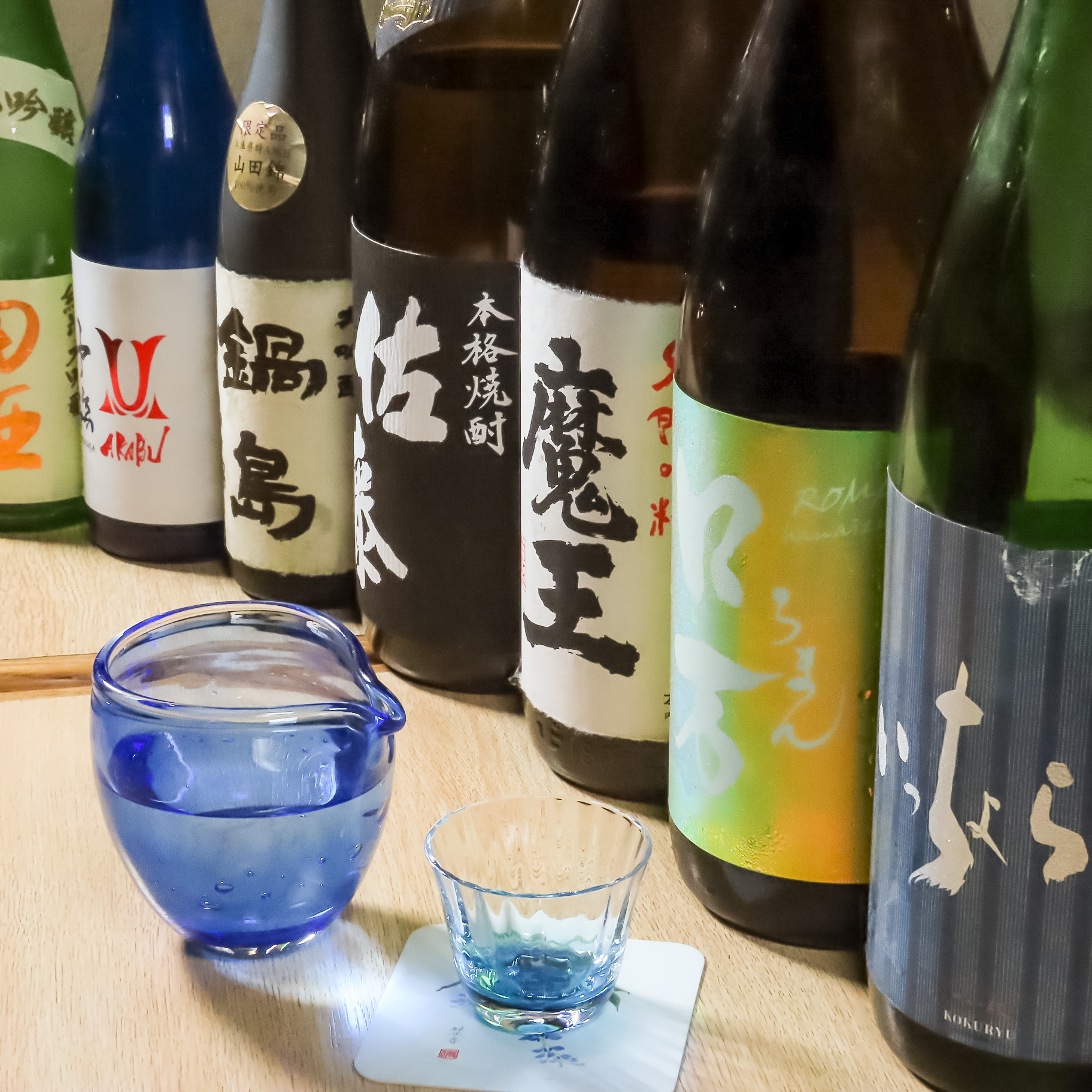 蕎麦会席のお供