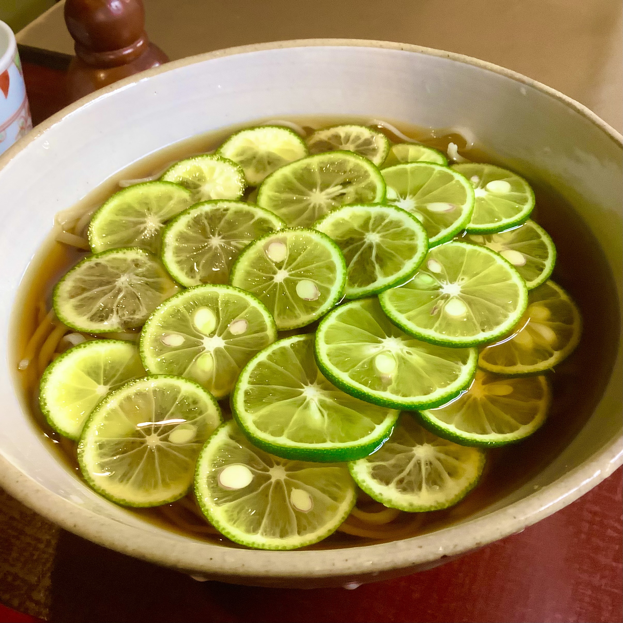夏季限定‼︎すだち蕎麦