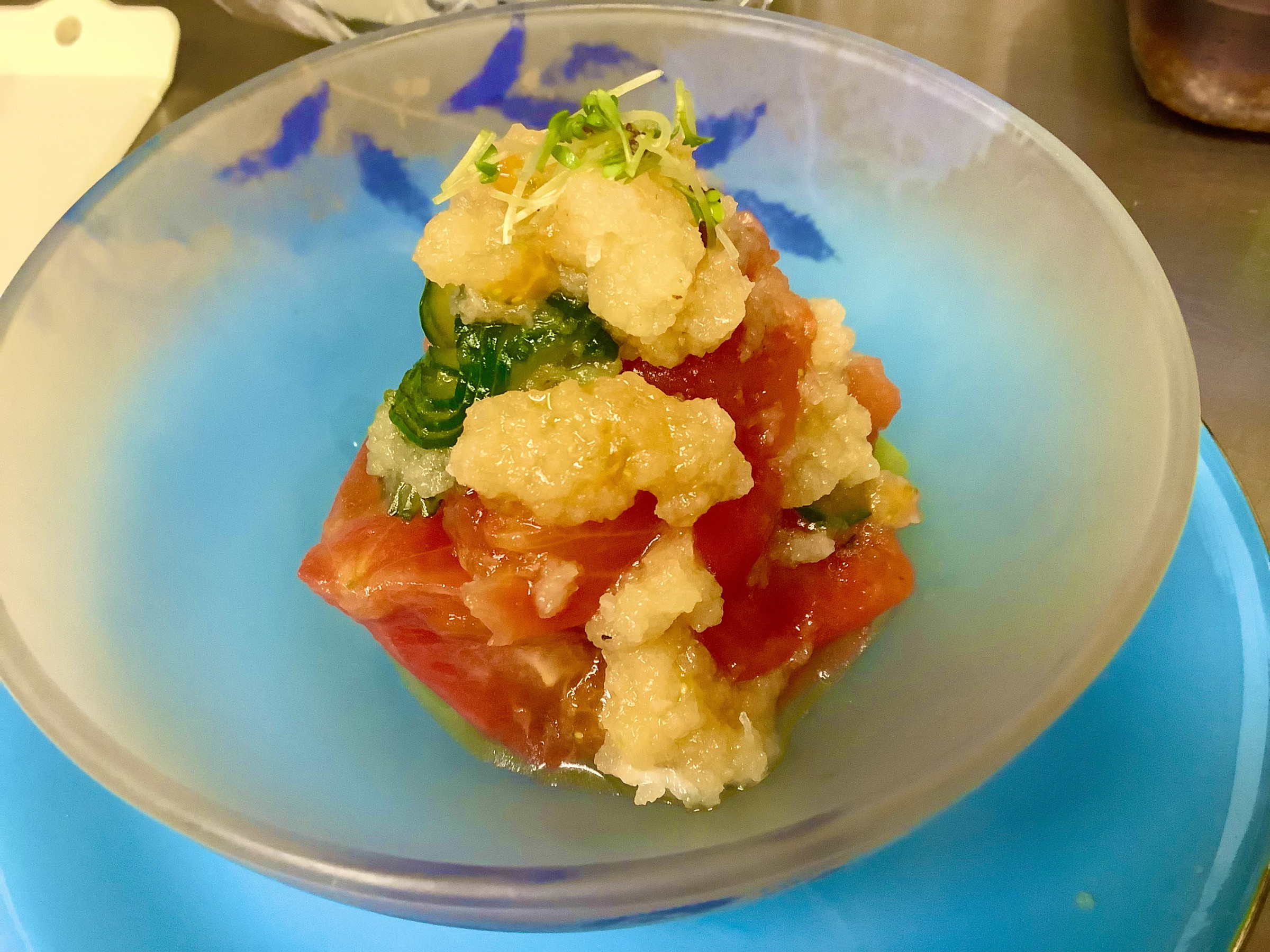 フルーツトマトのおろしポン酢