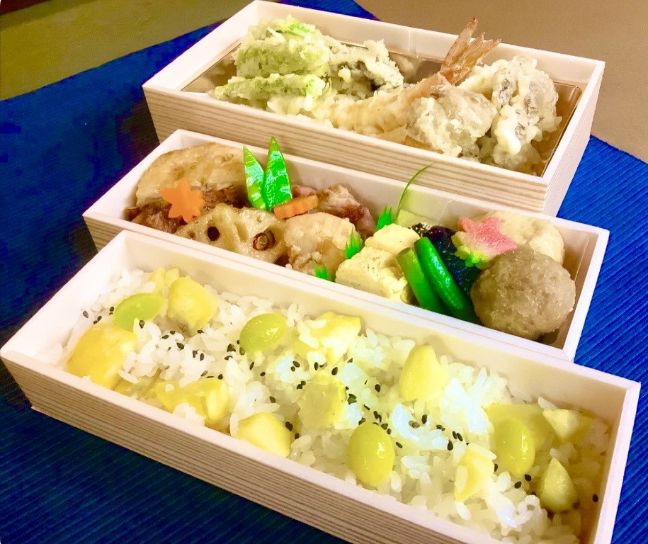 栗ご飯会席弁当