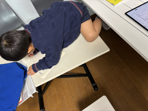 夢中で